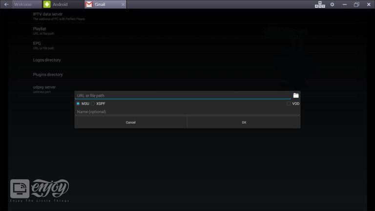 setup IPTV on Perfect player Android