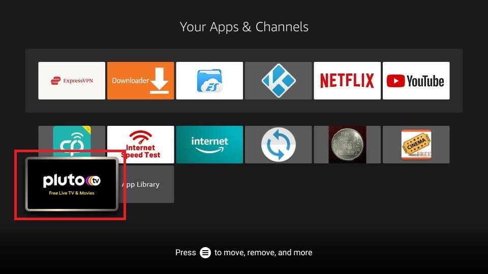 Pluto TV on FireStick