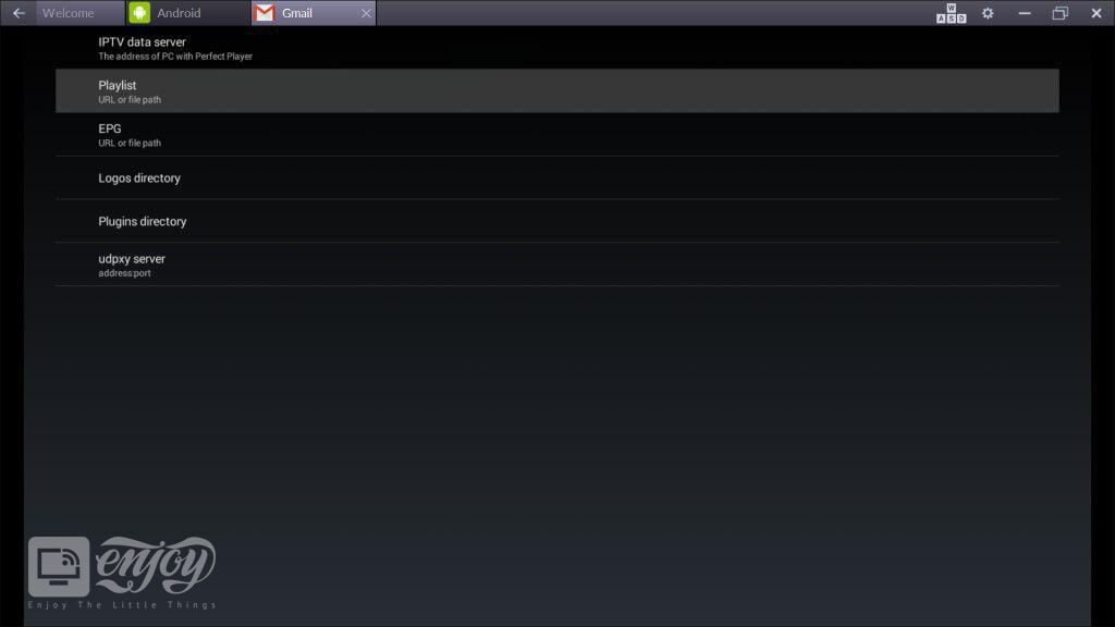 setup IPTV on Perfect player Android