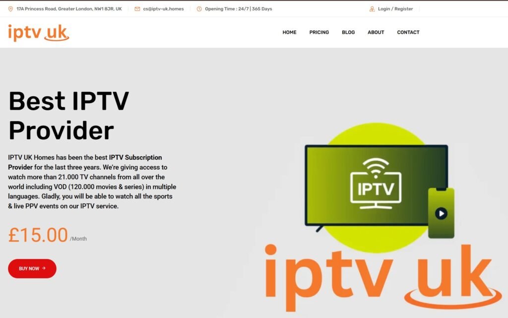 iptv uk homes